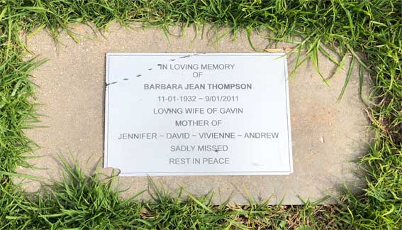 Barbara Jean Thompson