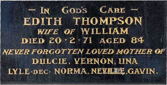 Edith Thompson