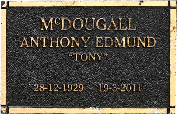 Anthony Edmund McDougall