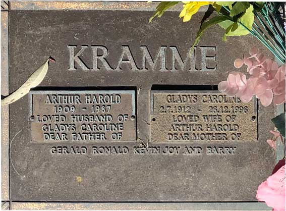 Gladys Caroline Kramme