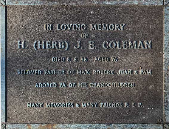 Herbert Coleman