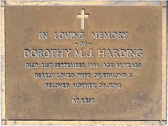 Dorothy May Harding