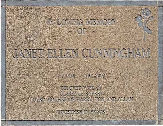 Janet Ellen Cunningham