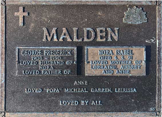 Nora Isobel Malden