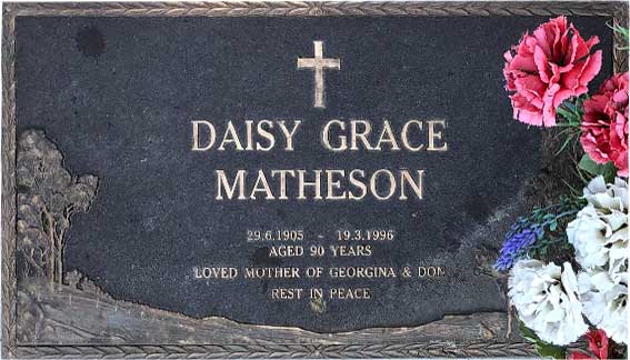 Daisy Grace Matheson