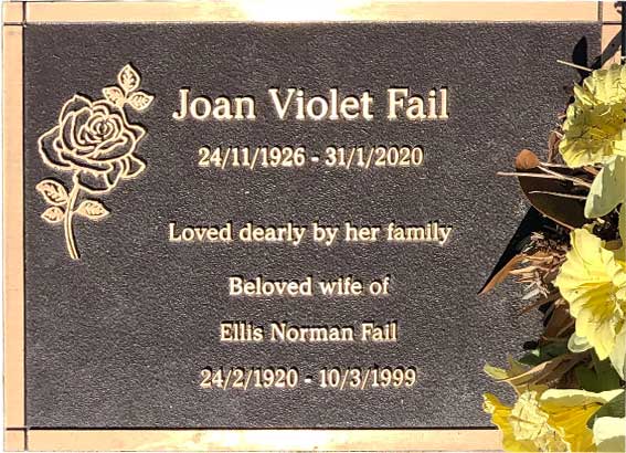 Joan Violet Fail