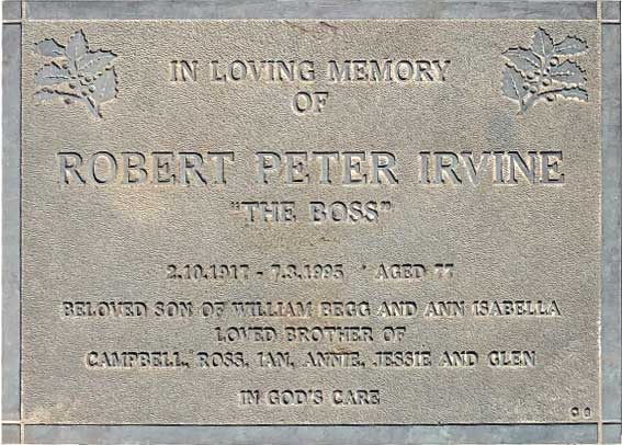 Robert Peter Irvine