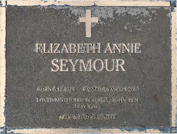 Elizabeth Annie Seymour