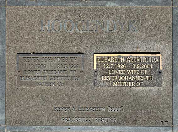 Elisabeth Geertruida Hoogendyk