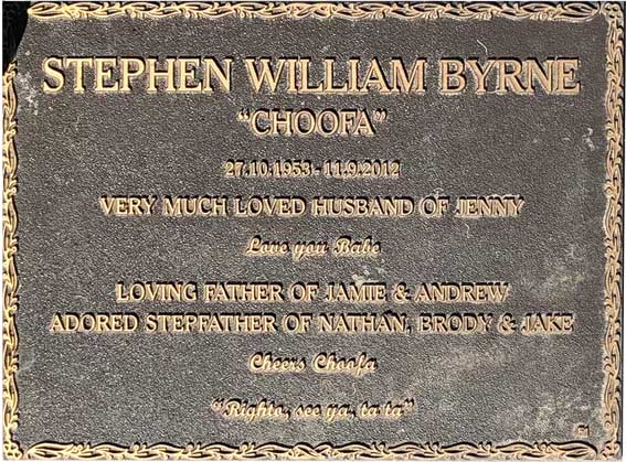 Stephen William Byrne