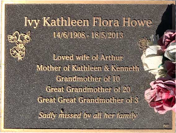 Ivy Kathleen Flora Howe