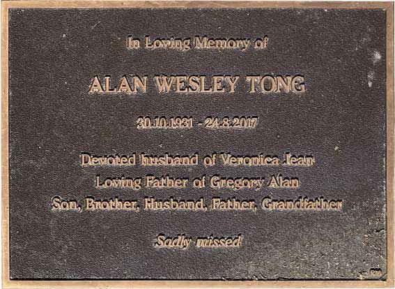 Alan Wesley Tong