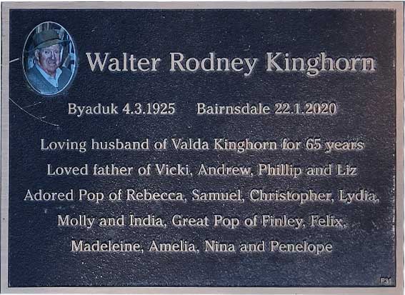 Walter Rodney Kinghorn