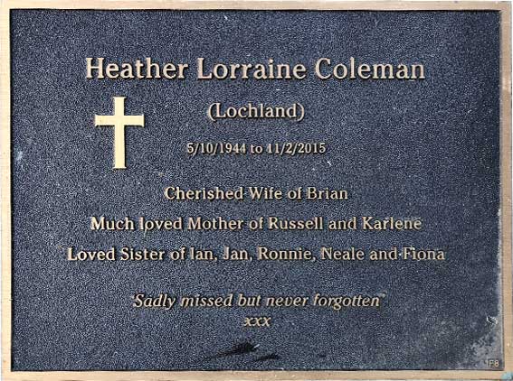 Heather Lorraine Coleman