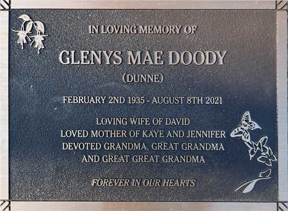 Glenys Mae Doody