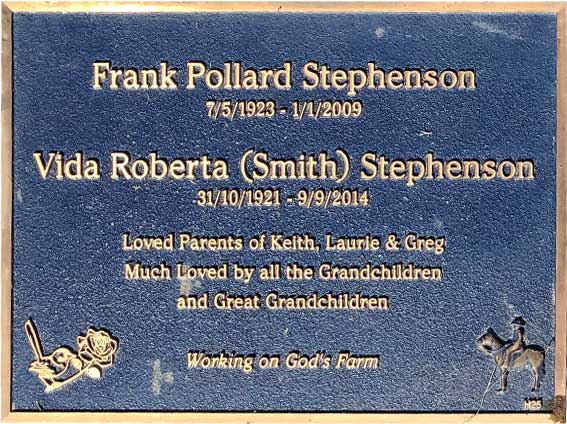 Vida Roberta Stephenson