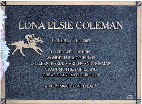 Edna Elsie Coleman