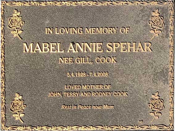 Mabel Annie Spehar
