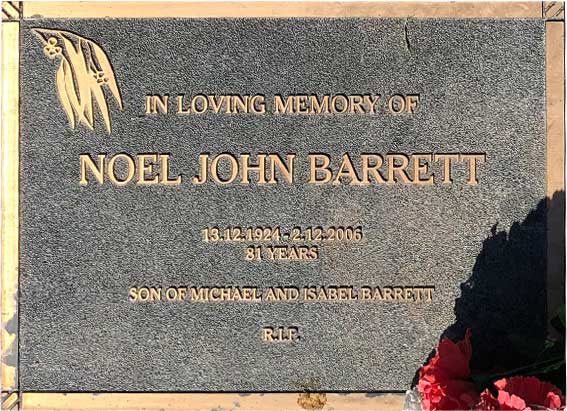 Noel John Barrett