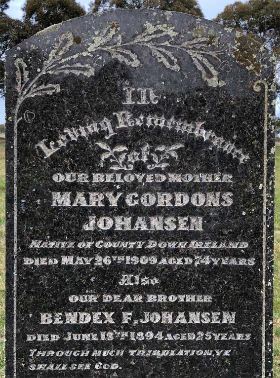 Mary Gordons Johansen