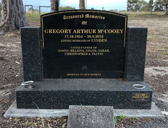 Gregory Arthur McCooey