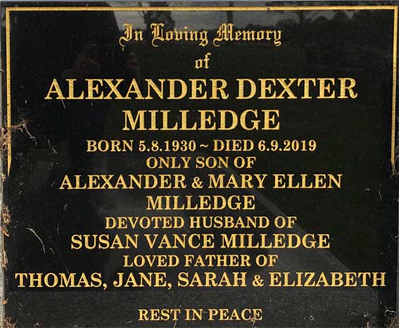 Alexander Dexter Milledge