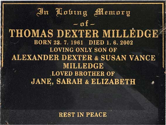 Thomas Dexter Milledge