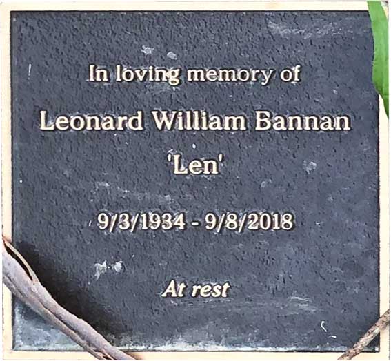 Leonard William Bannan