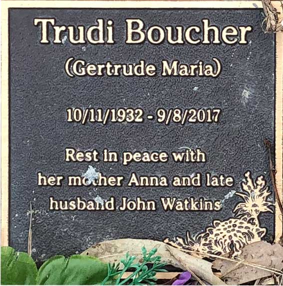 Gertrude Maria Boucher