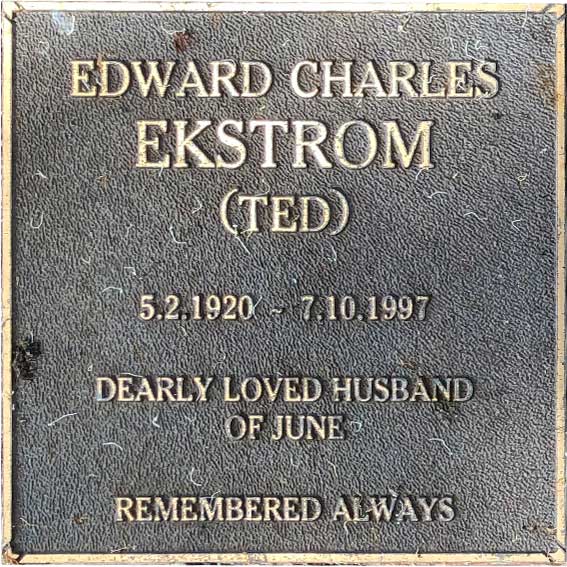 Edward Charles Ekstrom