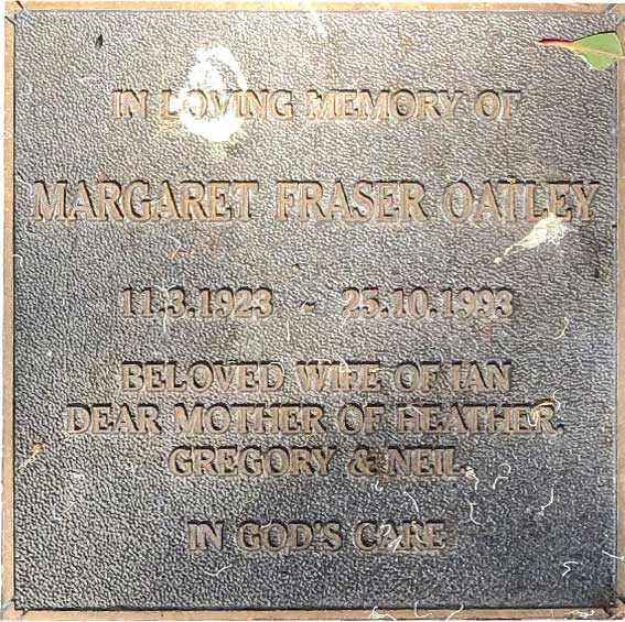 Margaret Fraser Oatley